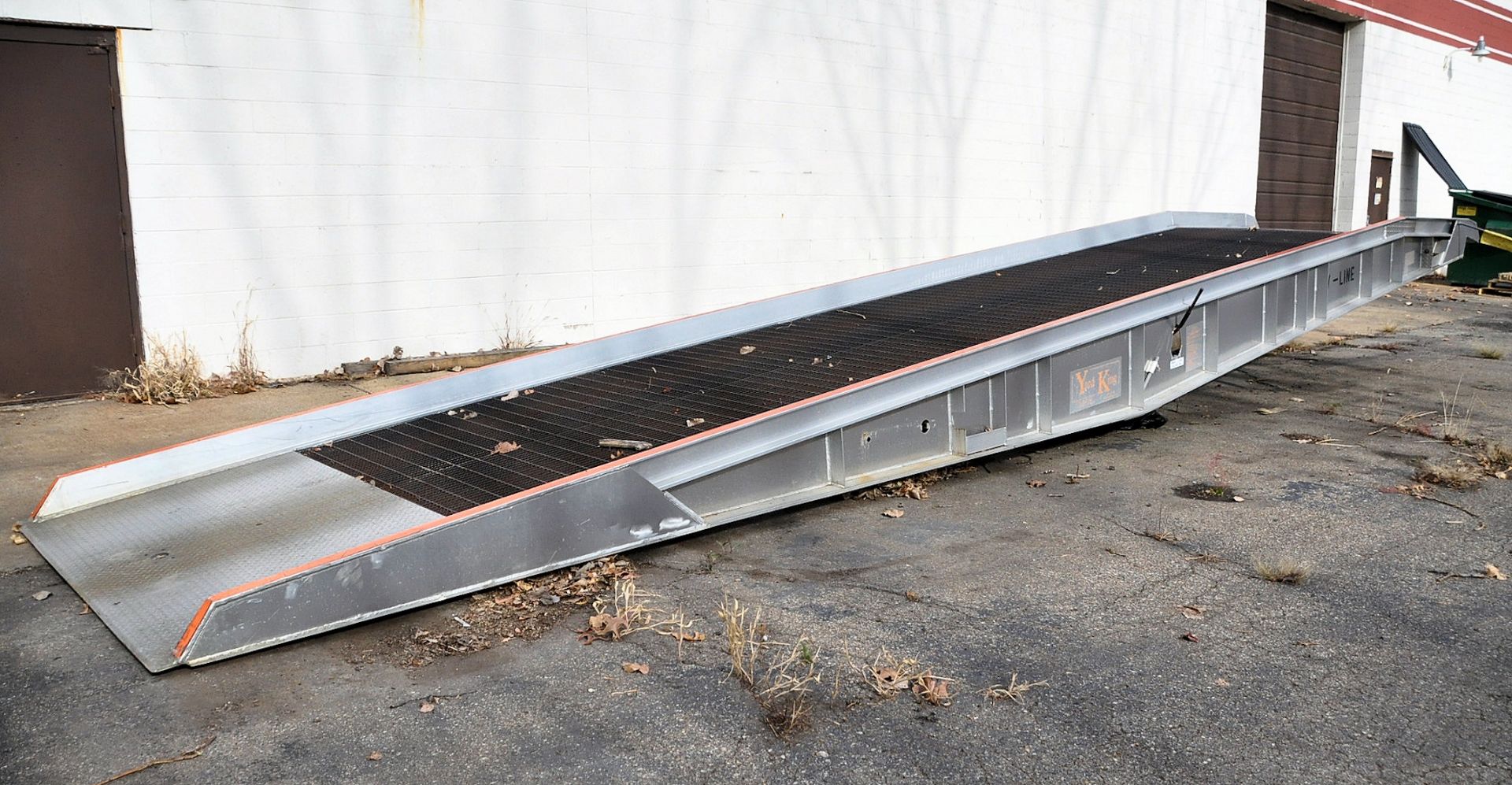 Yard King 7' x 35' Aluminum Portable Dock Ramp, (Outside South Yard)