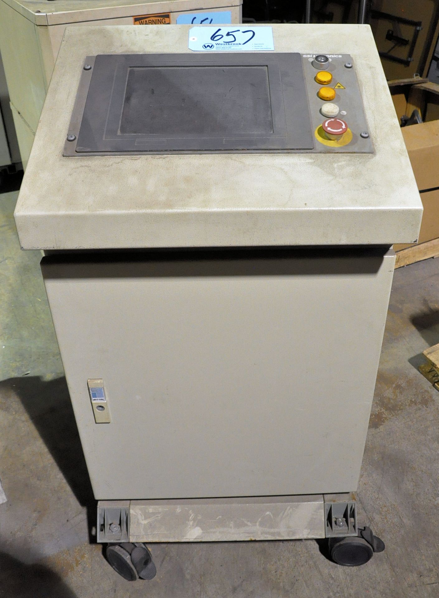 Lot-(1) ABB Robot, GSI Lumonics JK700TR Series Yag Laser, Robot Controller - Image 2 of 17