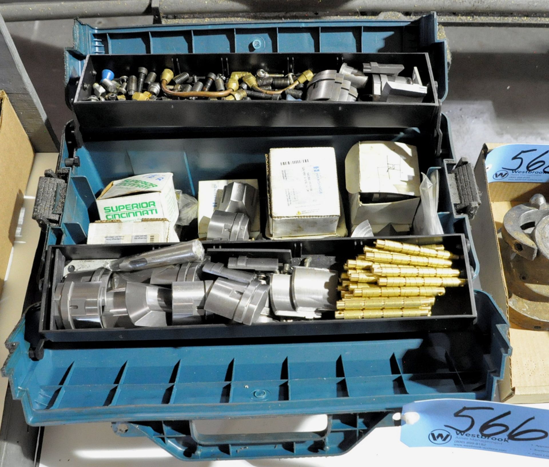 Lot-Collet Pads etc. with Tool Box