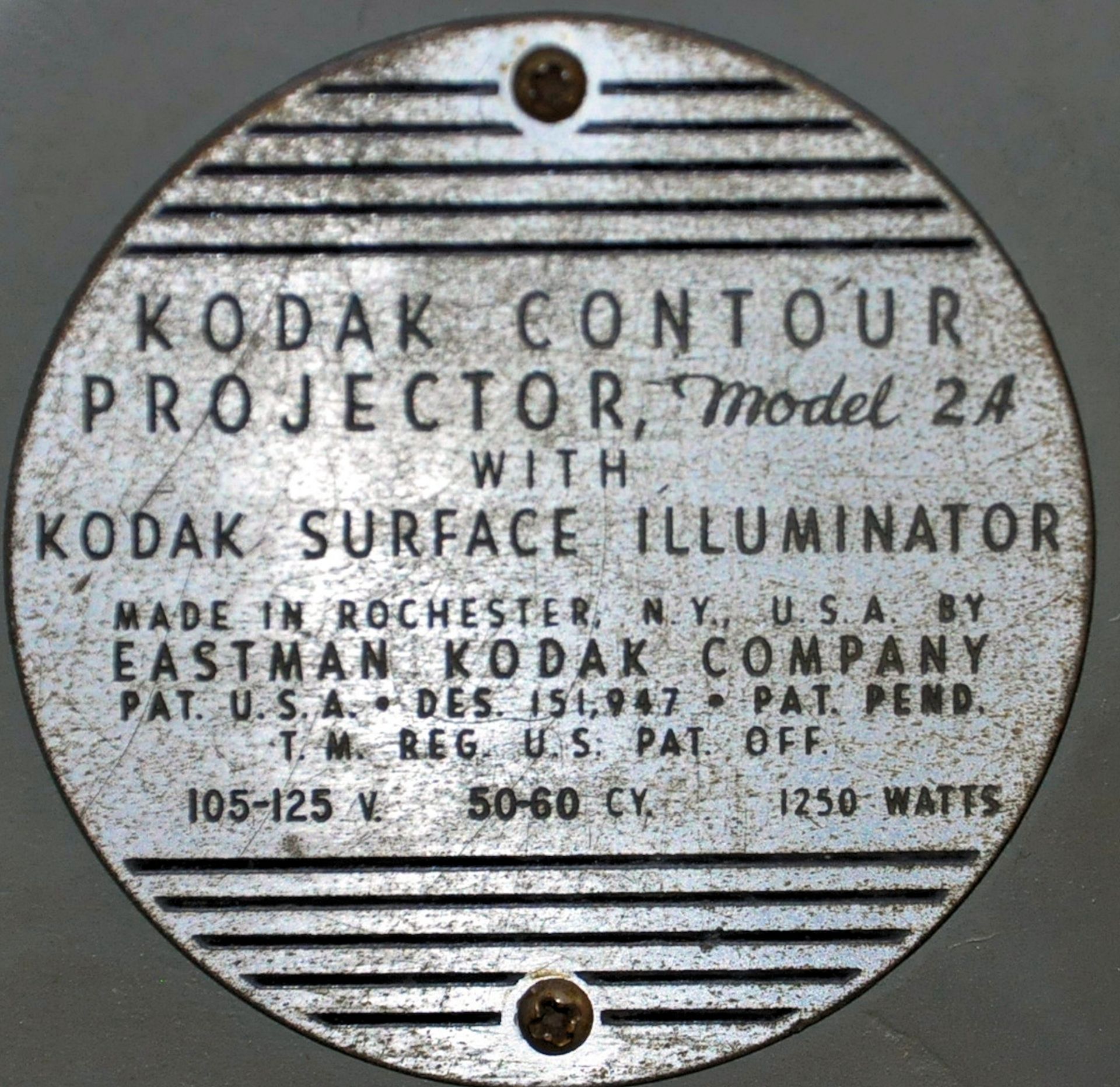 Kodak Model 2A, 14" Optical Comparator - Image 4 of 4