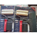 Set Of  2 New-Ready To Roll Skimcoat Plaster Applicator Kit