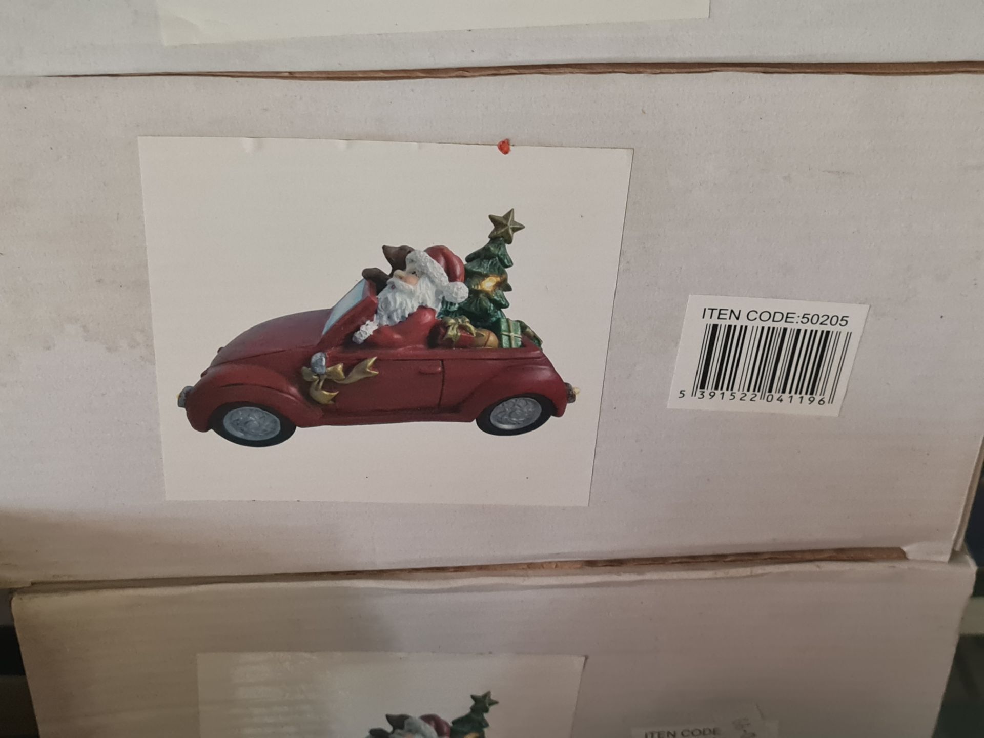 Brand new battery operated santa model in box - Image 2 of 2