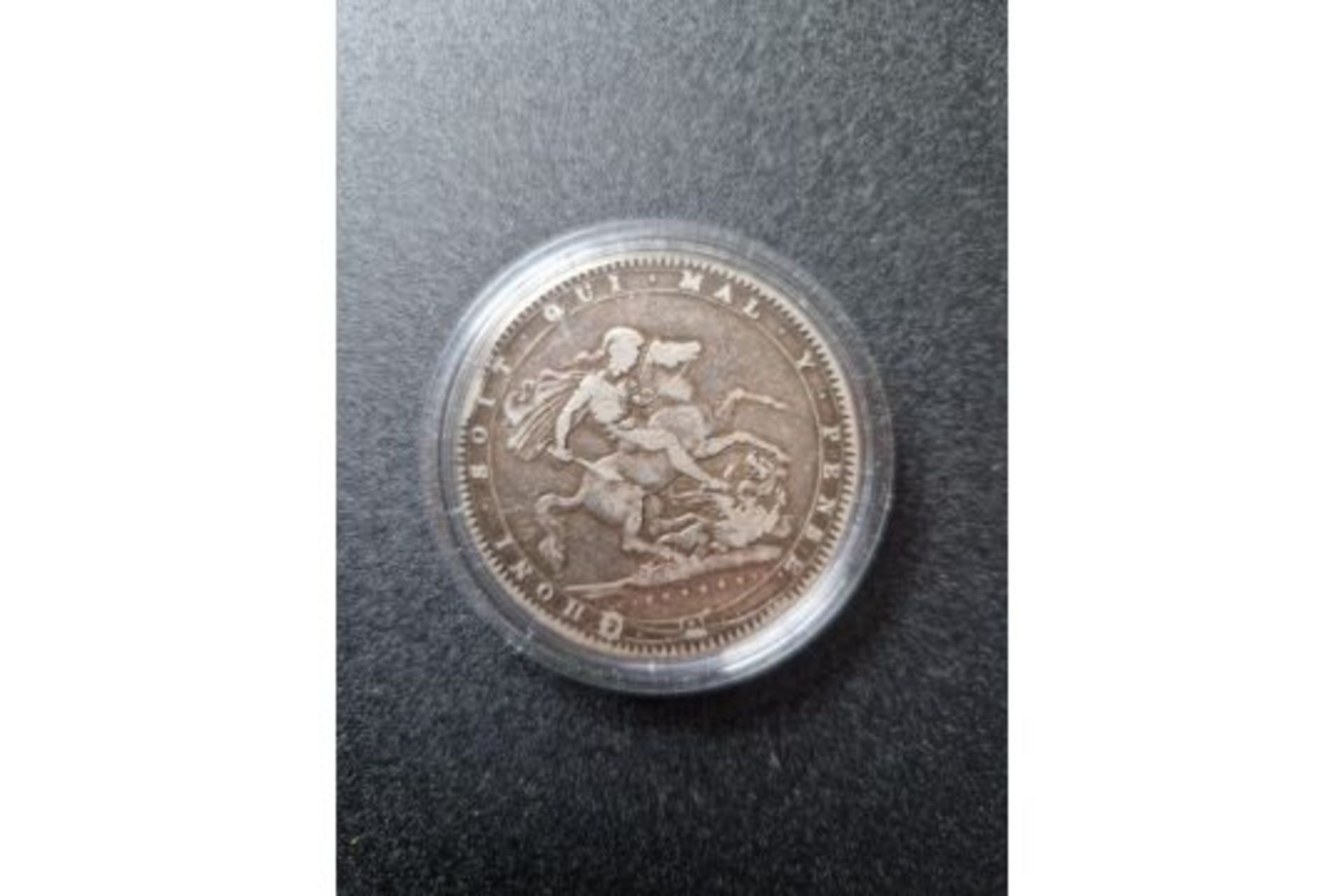 1820 George 3rd Silver Crown Lovely Detail - Image 2 of 2