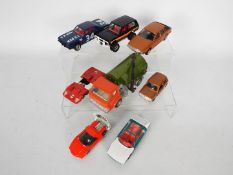 Dinky Toys - A collection of eight unboxed diecast Dinky Toys.