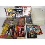 DC Comics - Titan Books - Marvel - Approximately 90 x comics,