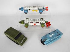 Dinky Toys - Four unboxed 'Gerry Anderson' themed TV related diecast vehicles.