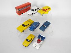 Dinky Toys - A collection of eight unboxed diecast Dinky Toys.