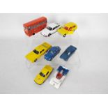 Dinky Toys - A collection of eight unboxed diecast Dinky Toys.