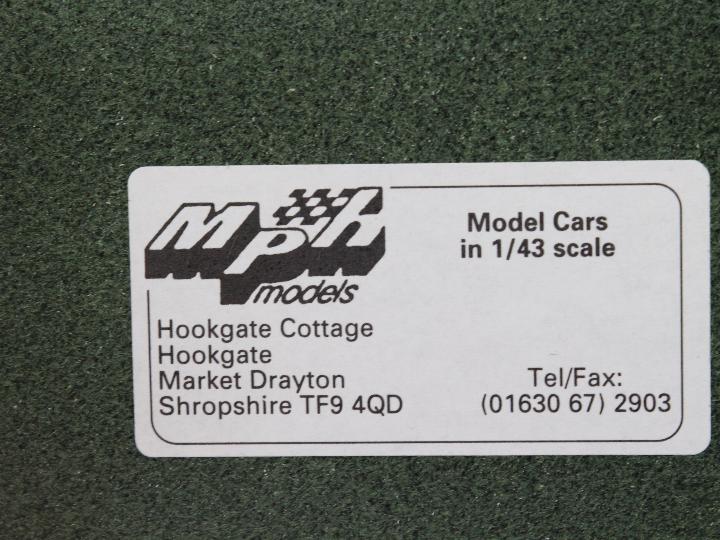 MPH - # 1364 - A boxed 1:43 scale resin model of an OSCA MT4 Coupe as driven in th 1953 Le Mans by - Image 15 of 15