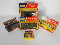 Dinky Toys - Five boxed diecast vehicles by Dinky Toys.