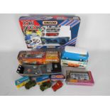 Matchbox, Anker - Four boxed diecast and plastic model vehicles.