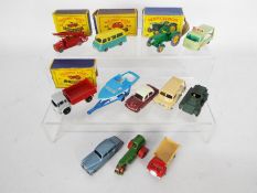 Matchbox, Lesney - A group of 12 Matchbox Regular Wheels (4 boxed and 8 unboxed).