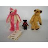 Boo Bears - World Of Miniature Bears - 3 x jointed bears,