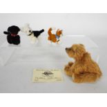 World Of Miniature Bears - 4 x jointed animals, Socks the cat # 875 is by Candice Starnes and is 3.