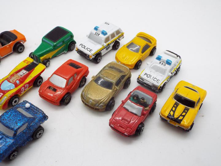 Galoob - A group of 16 x Micro Machines including a rare Mazda RX7 convertible with 2 x people in - Image 3 of 3