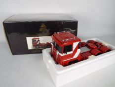 KK Scale - Road Legends - A limited edition 1:18 scale Scania 141 V8 tractor unit. # RK180014.