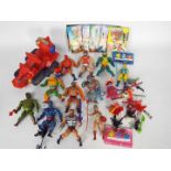 Mattel - A collection of unboxed vintage Master of the Universe figures by Mattel together with an