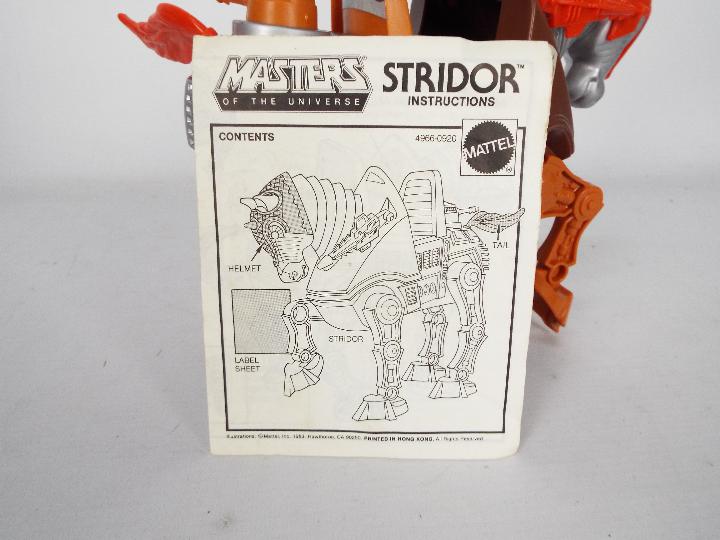 Mattel - A boxed vintage 1983 Masters of the Universe 'Stridor' by Mattel. - Image 5 of 7
