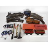 Hornby, Other - Two boxed Hornby O gauge items of rolling stock including RS663 Guards Van,