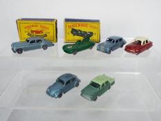 Matchbox, Moko, Lesney - A group of six boxed and unboxed Matchbox Regular Wheels.