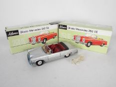 Schuco - A boxed clockwork Girato Mercedes 250 SE Cabrio in 1:20 scale. # 01202.