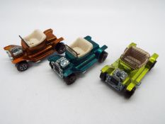 Hot Wheels - Redline - 3 x Hot Heap Ford Hot Rods. They are all U.S.