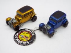 Hot Wheels - Redline - 2 x Classic 32 Ford Vicky models,