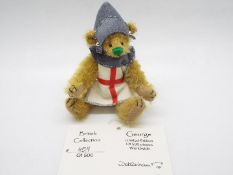 Deb Canham Artist Designs - An unboxed collectable Limited Edition soft bear from Deb Canham's