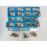 Herpa - An assorted collection of 11 boxed and packeted Herpa plastic figures and accessories