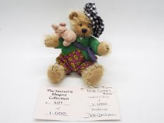 Deb Canham Artist Designs - An unboxed collectable Limited Edition soft bear from Deb Canham's 'The