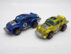 Hot Wheels - Redline - Spoilers - 2 X Evil Weevil Volkswagen Beetle models from the Spoilers range