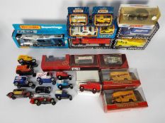 Matchbox - Dinky - a collection of 14 x boxed vehicles and 10 x loose models including Matchbox