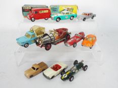 Corgi - Matchbox - A collection of 10 x vehicles including a boxed # 403M Bedford CA van in KLG