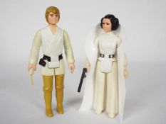 Star Wars - Two loose vintage and ungraded Star Wars 3 3/4 action figures,