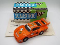 Scalextric Exin (Spain) - A boxed Scalextric Exin #4067 Porsche 935.