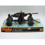 Dinky - A boxed # 655 88mm Gun.