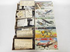 Airfix - Five boxed 1:72 scale plastic military aircraft model kits predominately in Types 4 and 5