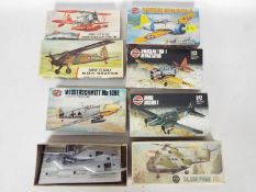 Airfix - 7 x boxed 1:72 scale aircraft model kits including # 02034 Douglas TBD-1 Devastator,