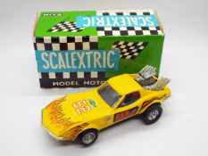 Scalextric Exin (Spain) - A boxed Scalextric Exin #4050 Chevrolet Corvette 'Dragster'.