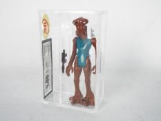 Star Wars - A loose vintage and graded Star Wars 3 3/4 action figure Hammerhead'.