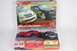Scalextric - 2 x Micro Scalextric sets in 1:64 scale,