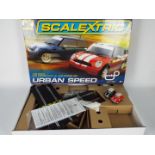 Scalextric - A boxed set # C1324 with 2 x Mini Coopers.