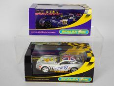 Scalextric - Two boxed Scalextric TVR Tuscan 400R 1:32 scale slot cars.