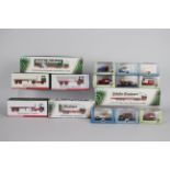 Oxford - Atlas - 15 x boxed 1:76 scale vehicles including Eddie Stobart Atkinson Borderer Flatbed,