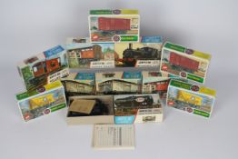 Airfix - A rake of 10 boxed OO scale Airfix plastic freight rolling stock model kits.