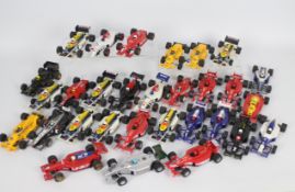 Scalextric - 30 x unboxed open wheel slot cars for spares or restoration.