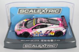Scalextric - A boxed Scalextric C3849 McLaren 12C GT3 Autobacs Super GT Series 2015 'Pacific
