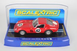 Scalextric - A boxed Scalextric C3061 Ferrari 250 GTO RN42 'Monza 1963' 1:32 scale slot car from