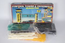 Scalextric - A boxed Control Tower & Crosswalk # C234.