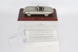 Danbury Mint - A boxed pewter 1:24 scale Jaguar Series III V12 E-Type 'The Last Jaguar' by Danbury
